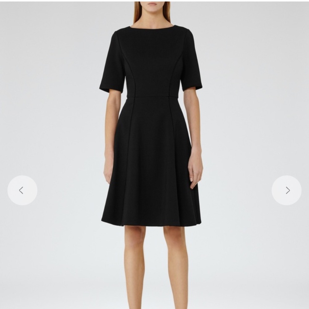 Reiss black Tianna dress